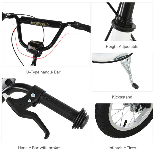 Aosom Adjustable Handlebar Motorcycle & Reviews Wayfair